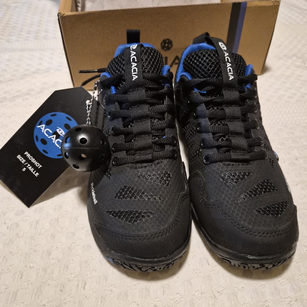 Acacia Black and Blue Athletic Shoes
